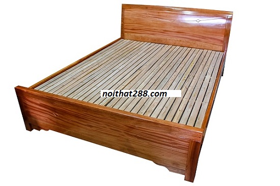 Giường gỗ xoan đào G32